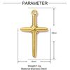 5pcs/Lot Fashion Sun Round Necklace Pendants Stainless Steel Love Heart DIY bracelet Charms Women's Star Moon Jewelry