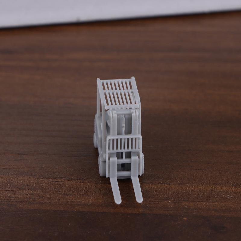 1/144 Scale Forklifts & Lift Trucks Model Kit Realistic Construction Vehicle Toy Mini Engineering Car Forklift Model