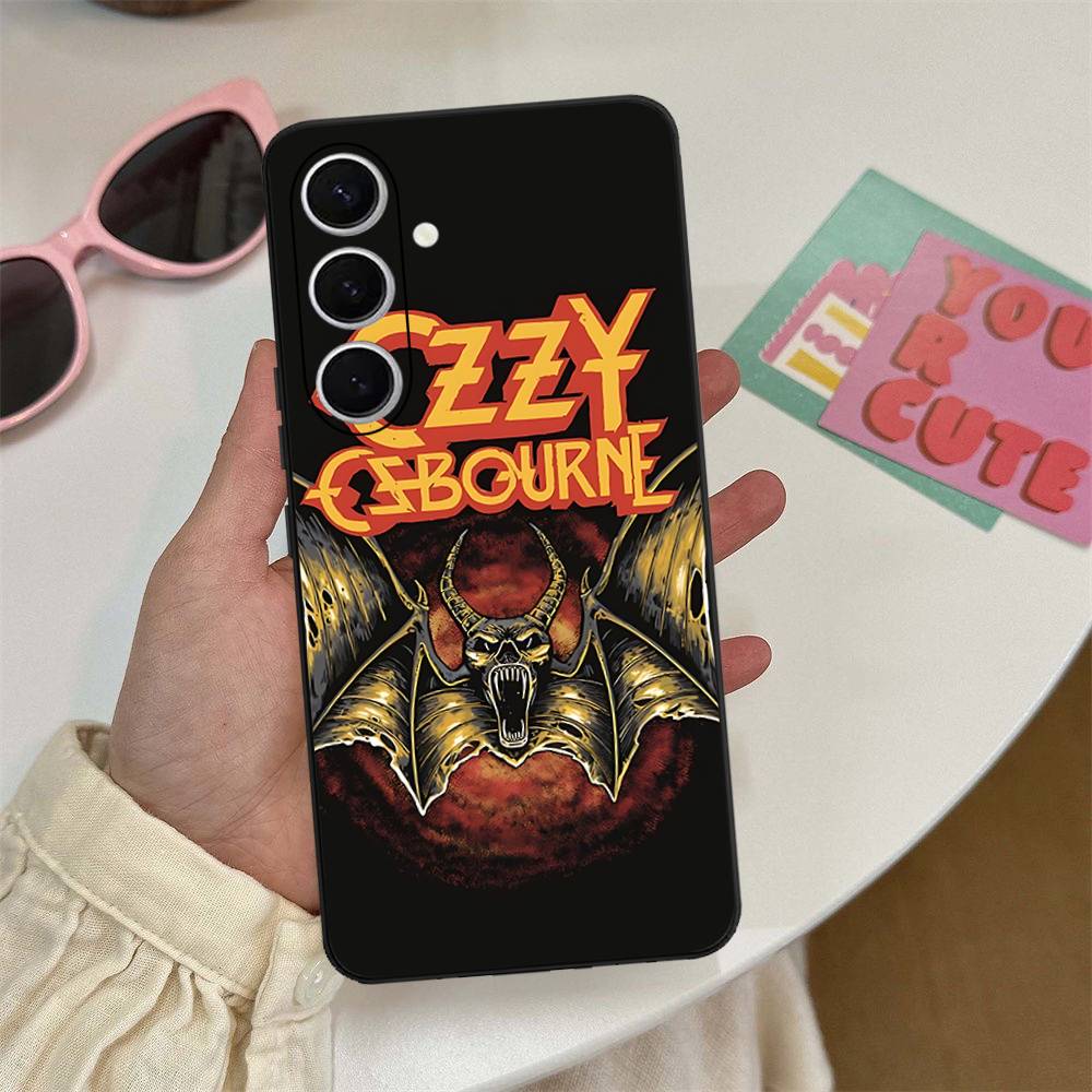 O-Ozzy Osbourne Band Phone Case For Samsung S 24 Fe 25 Ultra Plus 20 Lite 21 30 22 23 24 22 Ultra 5G Fundas