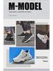Men's 8868 Leather Casual & Running Shoes - Non-Slip, Versatile Basketball Sneakers, Large Size, Spring/Autumn Fashion.