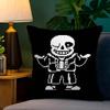 Süßes H-Undertale Sans-W Kissen Geschenk Heim Büro Dekoration Kissen Schlafzimmer Sofa Auto Kissenbezug Kissenhülle