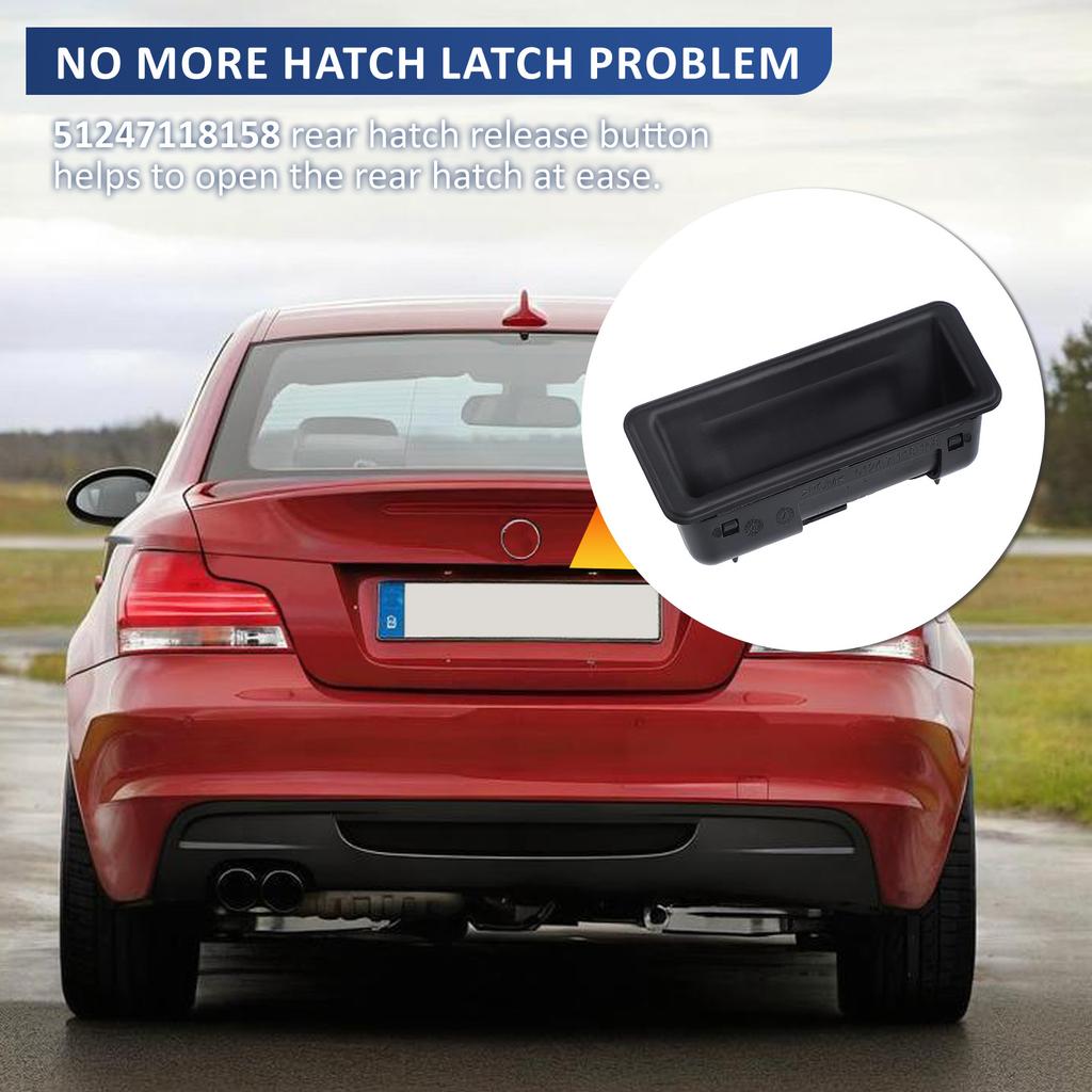For BMW E60 1 3 5 X1 X5 X6 Series E82 E88 E90 E91 E92 E93 E61 E84 E70 E71 51247118158 Tailgate Rear Trunk Lid Lock Boot Switch