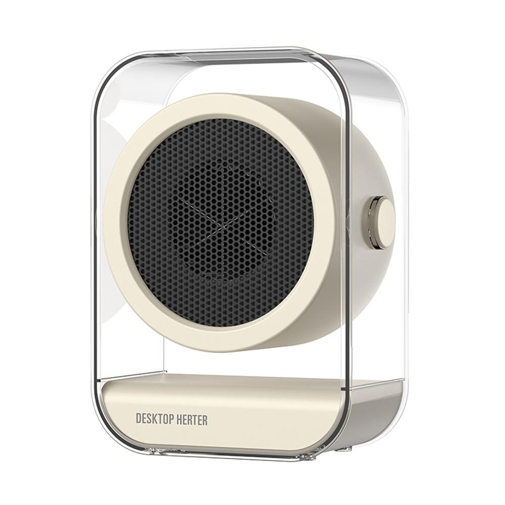 Portable Desktop Space Heater for Home/Office Electric Fan Heater Personal Heating Device, EU Plug