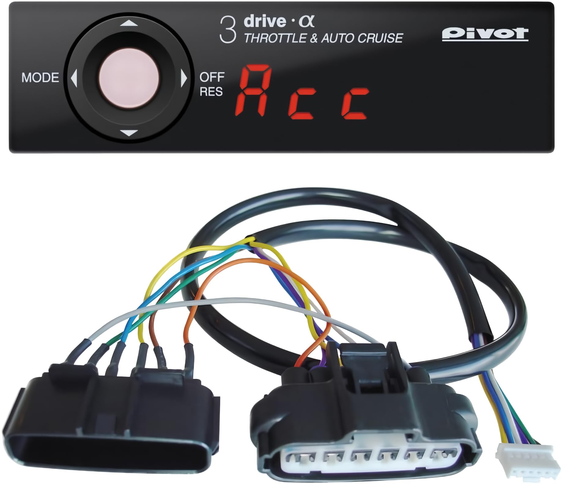 

PIVOT Throttle Controller 3DA with Dedicated Harness Set 3-drive (Cruise Throttle) (2-Piece Set) [3DA / TH-7B] 3DA-7B