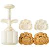 Baking Molds Dessert Cake Moulds Dessert Shaping Tool Stamping Molds Dessert Molds ABS Texture for Hand-Making Dessert