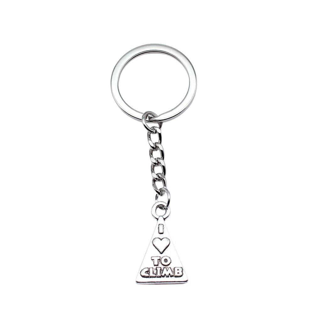 I Love Letter Tags Heart Keychain for Girls New Arrival Japanese Style Birthday Gift Korean Style Car Key Ring