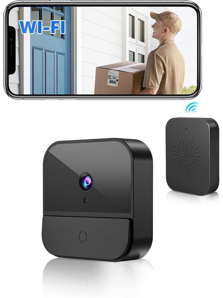 Smart Visual Doorbell with Tuya App, Free Cloud Storage, and Ultra-Long Standby