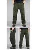 Men's Plus Size Velvet-Lined Cotton Work Pants - Autumn/Winter Collection