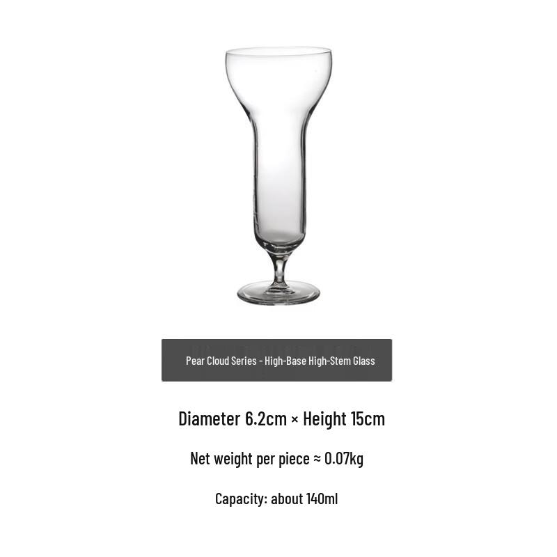 Shangqi Classical Handmade Crystal Cocktail & Wine Glasses