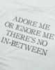 Maegolenseoul Adore Me Loose Fit Long Sleeve White