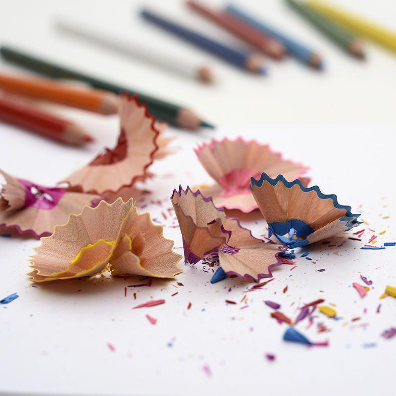 48-Color Wooden Pencils Set: Oil & Water-Based for Children and Graffiti Art