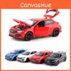 Simulation Alloy Honda Civic Sports Car Model Toy For Collection Display And