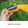 Children's 48CM Luminous Foam Glider Toy - Pure White Model for Outdoor Play
