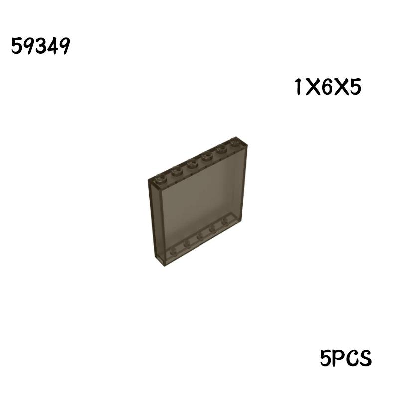 MOC Brick Window Glass House Wall Panel 87552 87544 60581 87543 59349 Build Brick Accessories Parts Assembles Particles Fun for All Ages