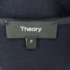 Theory Made In Japan Wool Blend Long Sleeve V Neck One Piece P Black Women Used