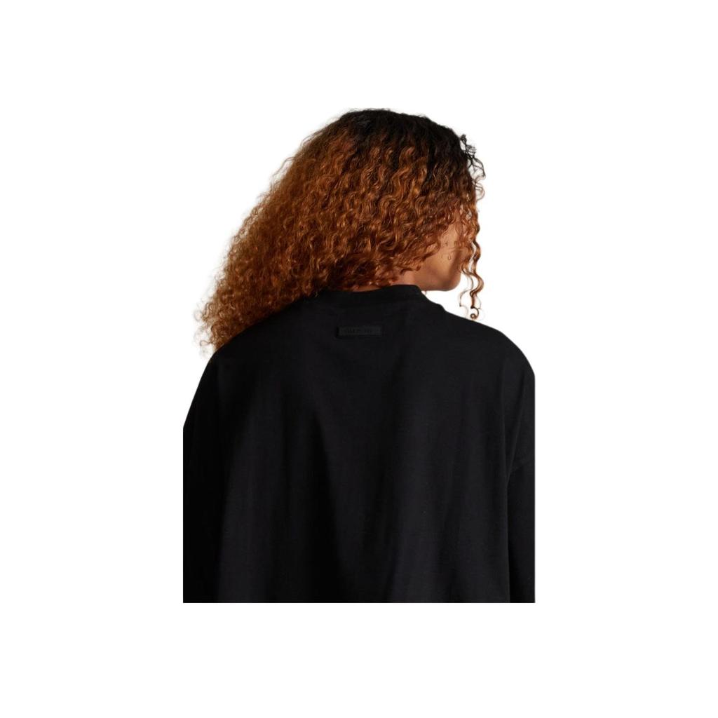 Fear of God Essentials Crewneck T-Shirt II Jet Black Men Tops 125SP244194F