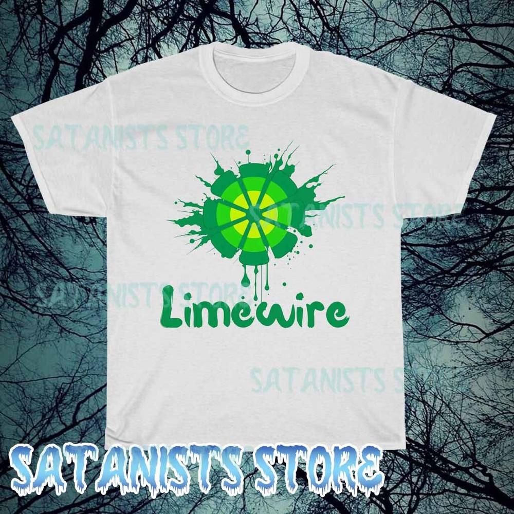 

New limewire logo Men s T-shirt funny size S to 5XL 4XL