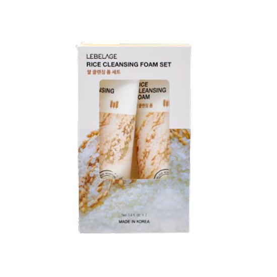 

Lebelage Deep Rice Cleansing Foam Set (100 ml × 2)