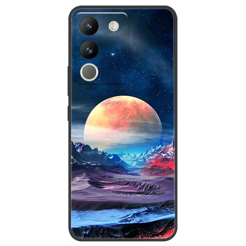 For VIVO V29E Case V2317 Camer Protective Shell For VIVO Y200 5G Phone Case Soft Silicone TPU Back Cover V2307 Shockproof Fundas