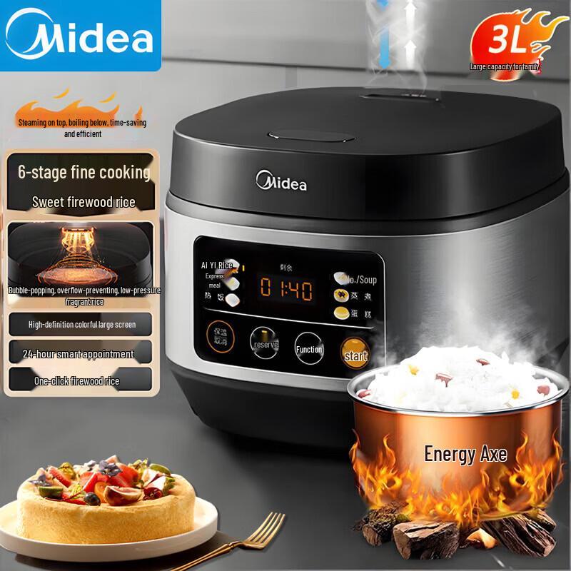 Midea 3L Smart Rice Cooker 406K