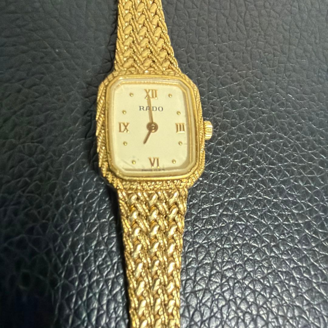 Used Good condition RADO ladies watch 133.3589.2 gold