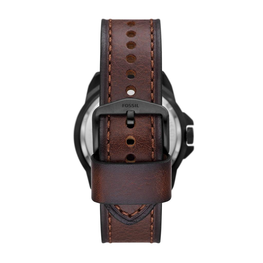 BRONSON Automatic Brown Leather Watch