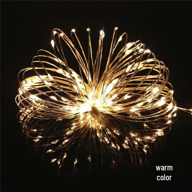 LED String Lights for Gifts & Cakes - Button Battery Copper Wire Holiday Decor