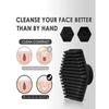 1pc Portable Silicone Facial Cleansing Brush & Exfoliating Brush & Beard Brush & Massage Tool