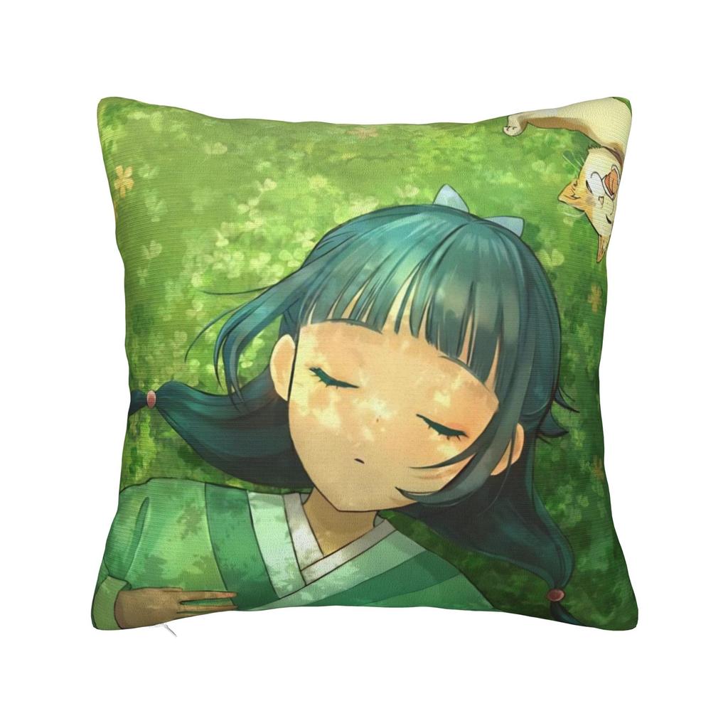 The Apothecary D-Diaries Maomao Pillow Cover Merch Printed Cushion Cover Decor Throw Pillow Case Cover Home Multi Size