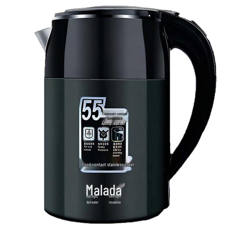 Wanlida Stainless Steel Electric Kettle - Keep Warm Function, Household Appliance