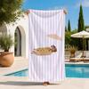 Animal D-Dachshund Towel Extra Large Beach Towel Quick Dry Sand Free Super Absorbent Lightweight hot