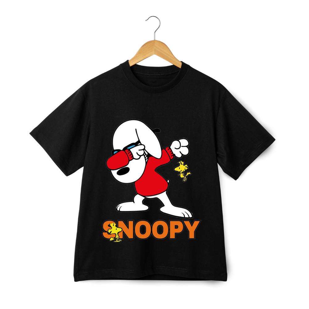 

Графическая футболка Snoopy Dabbing Woodstock - Забавная мультяшная уличная одежда, унисекс футболка 2XL