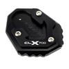 For CLX 700 700CL-X 700CLX Heritage clx700 CL-X CL-X700 Adventure Accessories Motorcycle Kickstand Side Stand Extension Plate