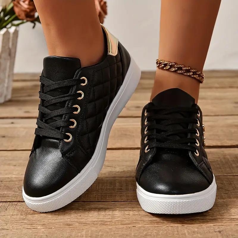 Plaid Elegant Women's Sports Shoes Fashionable and Versatile Throughout The Four Seasons Beautiful and Lightweight Women's Shoes