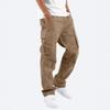 Pantaloni da lavoro da uomo cargo con coulisse