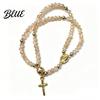 Devotional Bead Bracelet Rosary Magnetic Closure Handmade Christian Prayer Beads