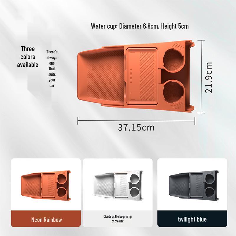 2024 Geely Galaxy E5 Center Console Silicone Storage & Cup Holder Interior Mod