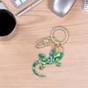 Animal Resin Keychain Molds Gecko Shape Pendant Moulds Jewelry Pendant Molds Silicone Texture for Hand-Making Jewelry