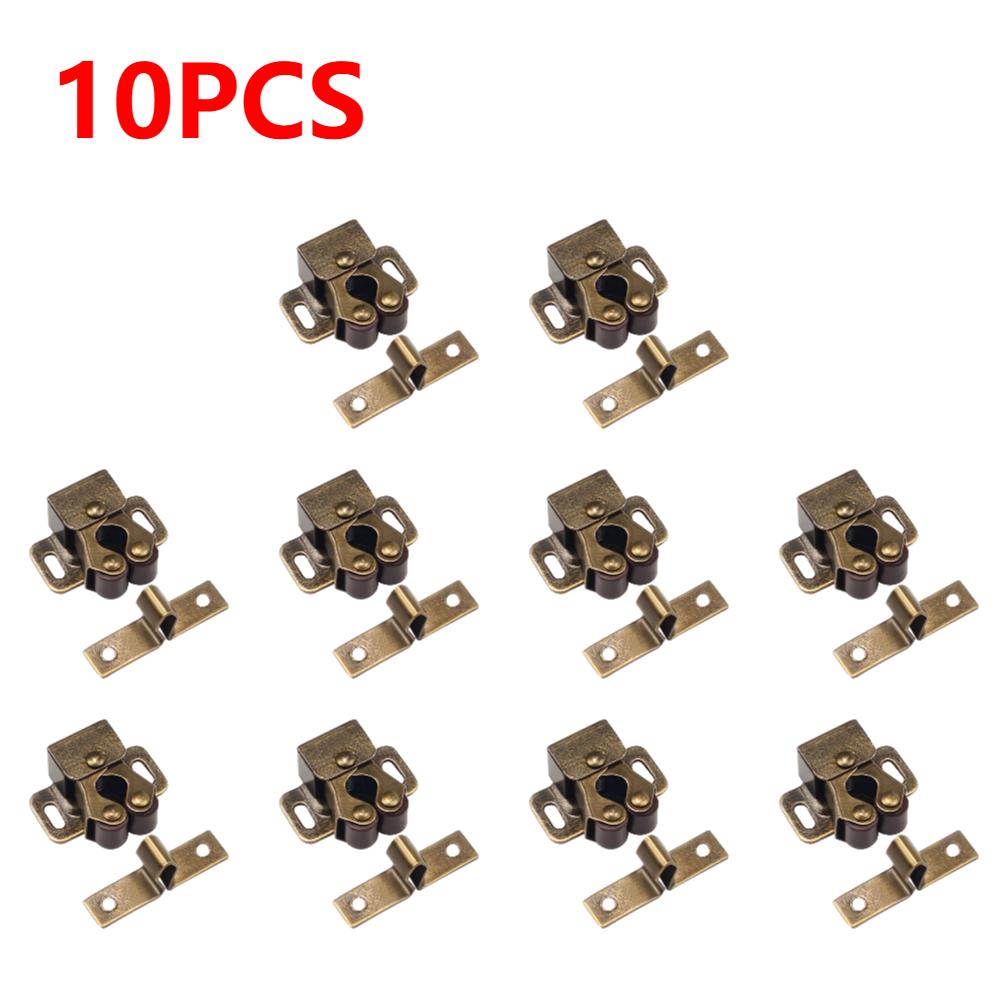 1-10PCS Magnet Cabinet Catches Door Stop Closer Stoppers Damper Buffer Wardrobe Hardware Furniture Fittings Accessories Drawers