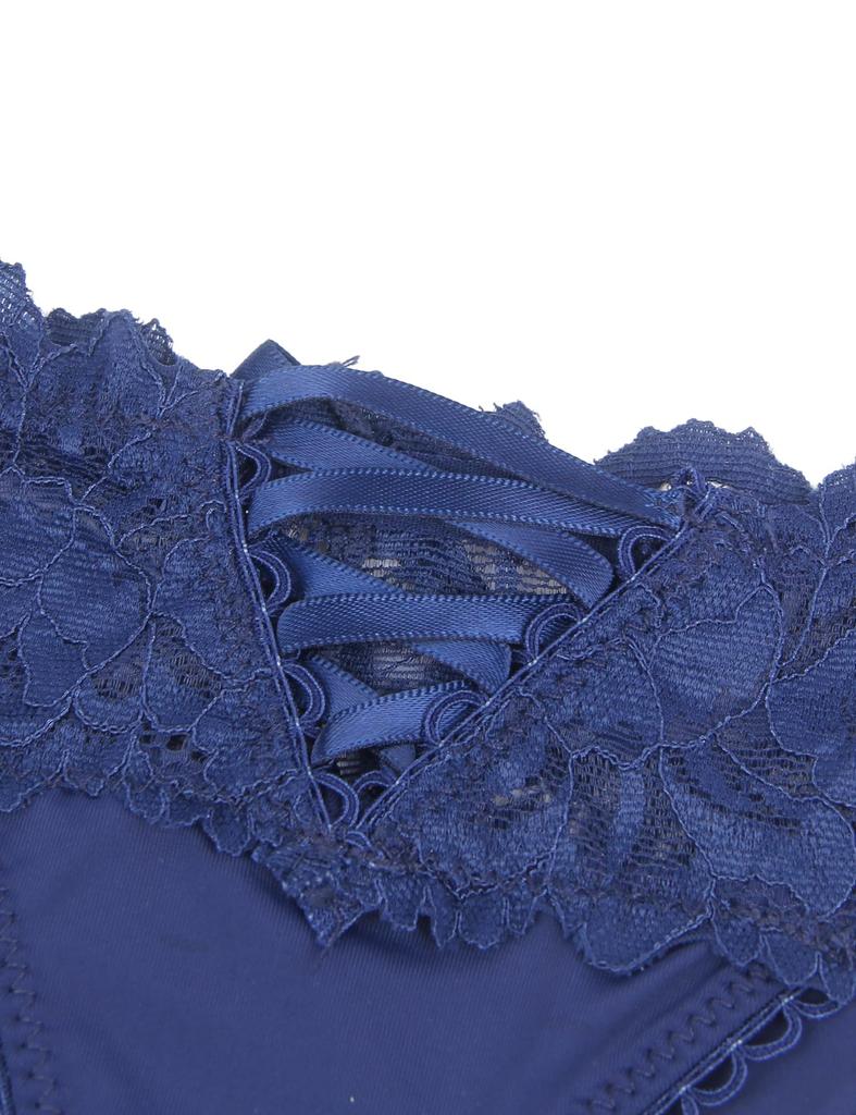 Sexy Panties Cute Lace Ribbon Plus Floral [comeondear] Women's Set, Panties, Size, Skin-Friendly, Stretchy, Soft, Print, Low-Rise Panties,