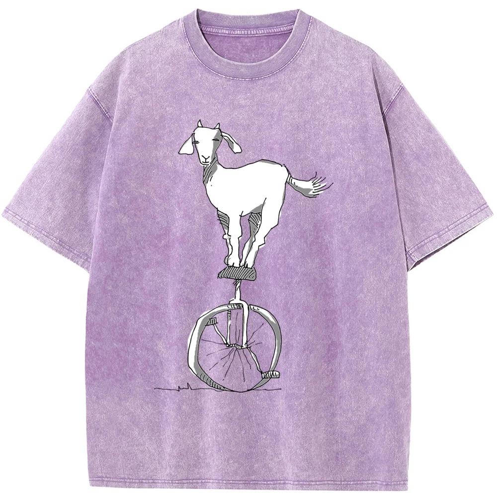 T-shirt unisexe vintage années 90 délavé vieilli T-shirts décontractés respirants unisexes T-shirt unisexe vintage années 90 délavé vieilli