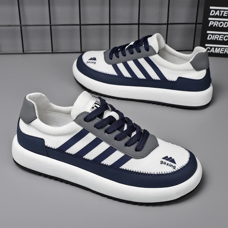 New men s sports shoes casual shoes men s couple printing fashion flats masculine vulcanized running shoes walking style shoes 40 чёрный