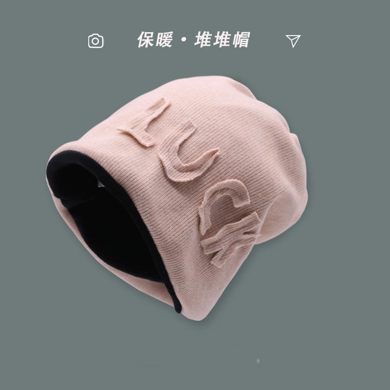 

Шапка-бини детская УДАЧА Воздержание Шапка Баотоу Осень и Зима Теплая Вязаная Шерстяная Шапка Холодная Шапка