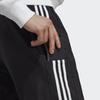 adidas Aeroready Essentials Stanford Trousers With Side Stripes And Drawstring Men Bottoms Black IC9415