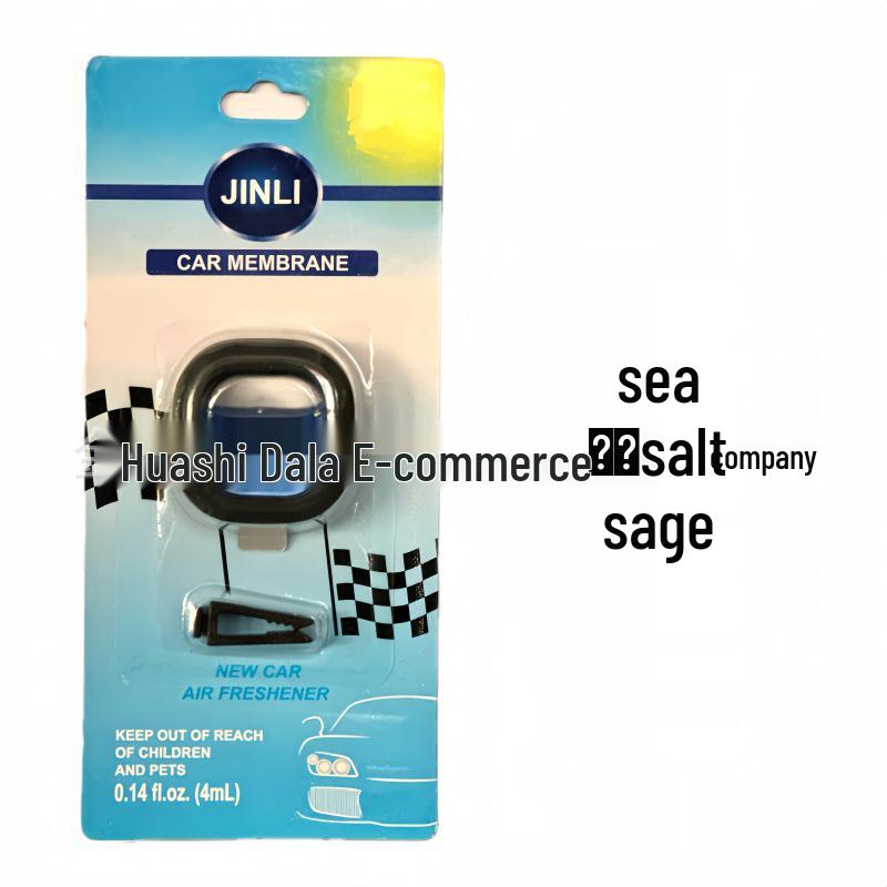 

Маленький черный ароматизатор для воздуховода автомобиля с дышащей мембраной