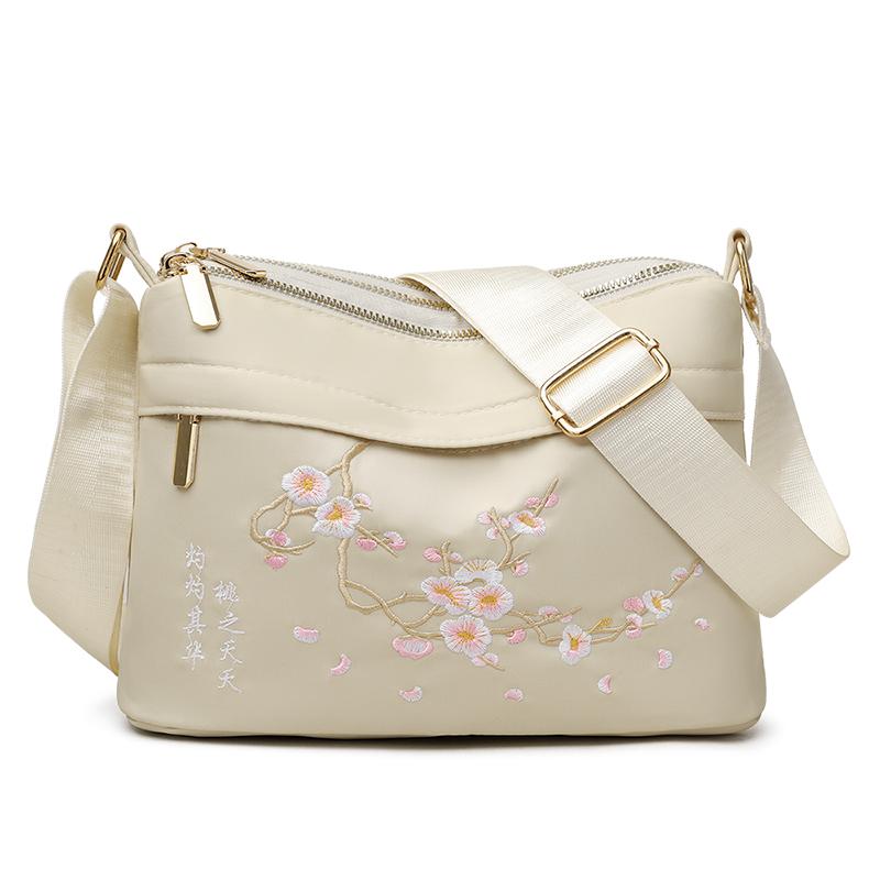 

3 основных кармана, высокая вместимость, сумки кроссбоди для женщин, многокарманный кошелек, нейлоновая сумка, подходит для мам, для шопинга, на плечо