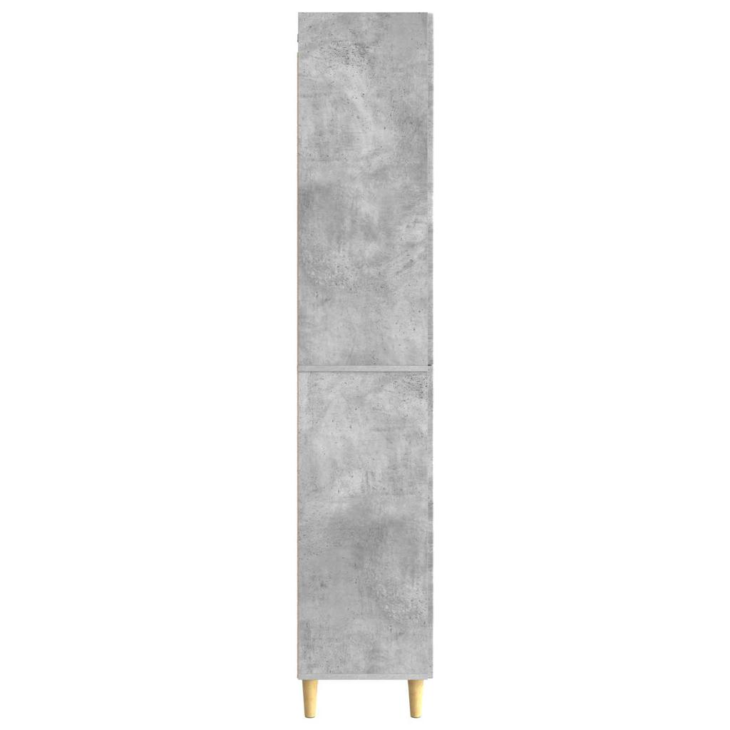 Cabinet Set 2 Pcs Concrete Grey Particleboard