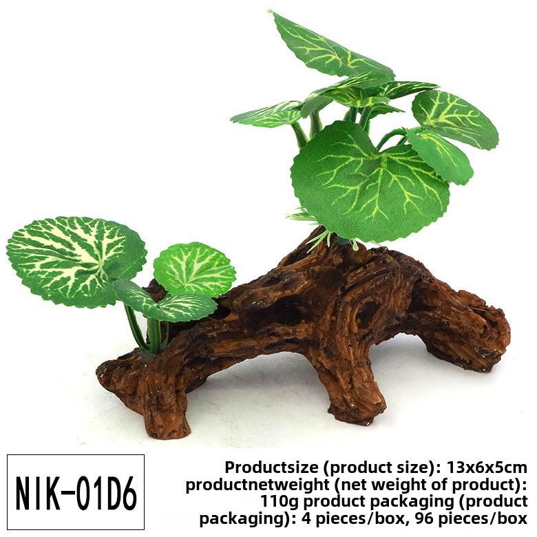 "Simulation Kunststoff Lotus & Wassergras Aquarium Dekoration"