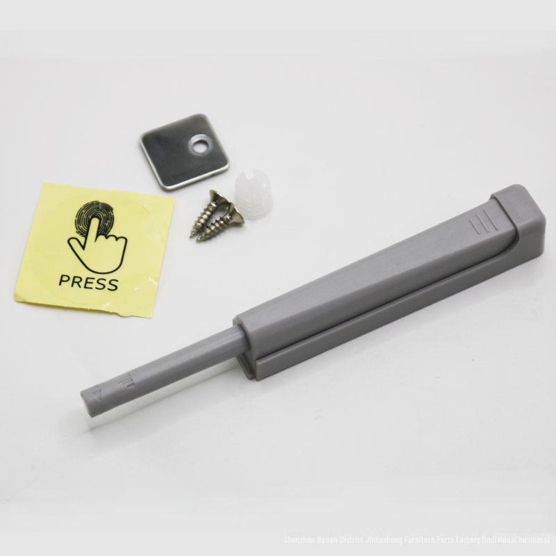 Aluminum Alloy Magnetic Touch Self-Rebounder for Handle-Free Cabinet Doors