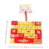 Simulation Keyboard Stress Relief Fidget Keychain 26 Grids Cute Animal Diary Pattern for Kids Party Bag Filler Small Gift